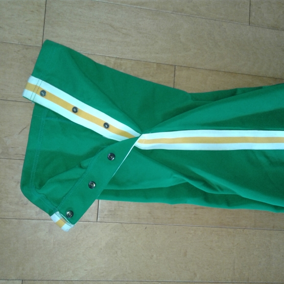 Boston celtics NBA hardwood classics green shooting warm-up track pants Size XL - Picture 4 of 8